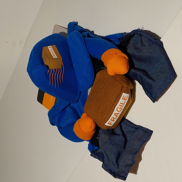 COPY - Delivery Pet Halloween Costume size Medium 2 pc Vest + Hat - Picture 2 of 7